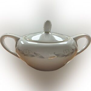 Vintage Kaysons Golden Fantasy Sugar Bowl With Lid Japan Gold Trim